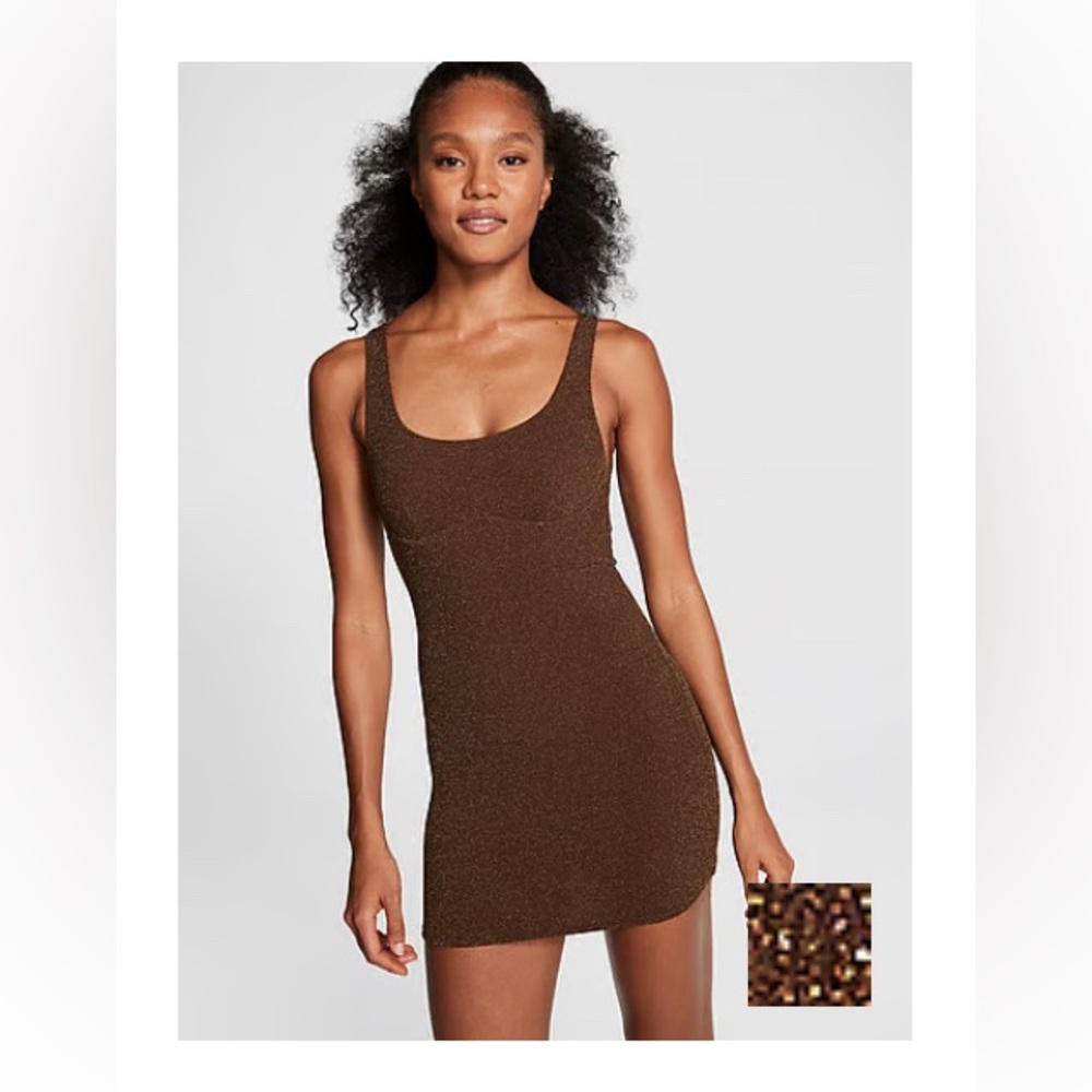 Wave Swim Dress VS Pink Small